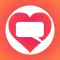 Fun Lol Cheeky Friends Message Button Badge Hearts