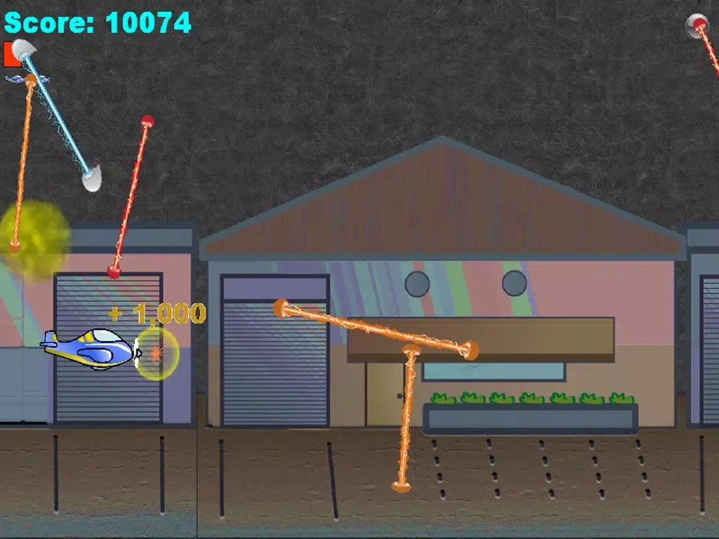 RC Airplane: Avoid The Lazers Flying Game FREE iPad  Screenshots