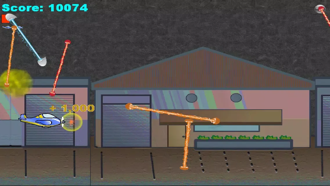 RC Airplane: Avoid The Lazers Flying Game FREE Screenshots