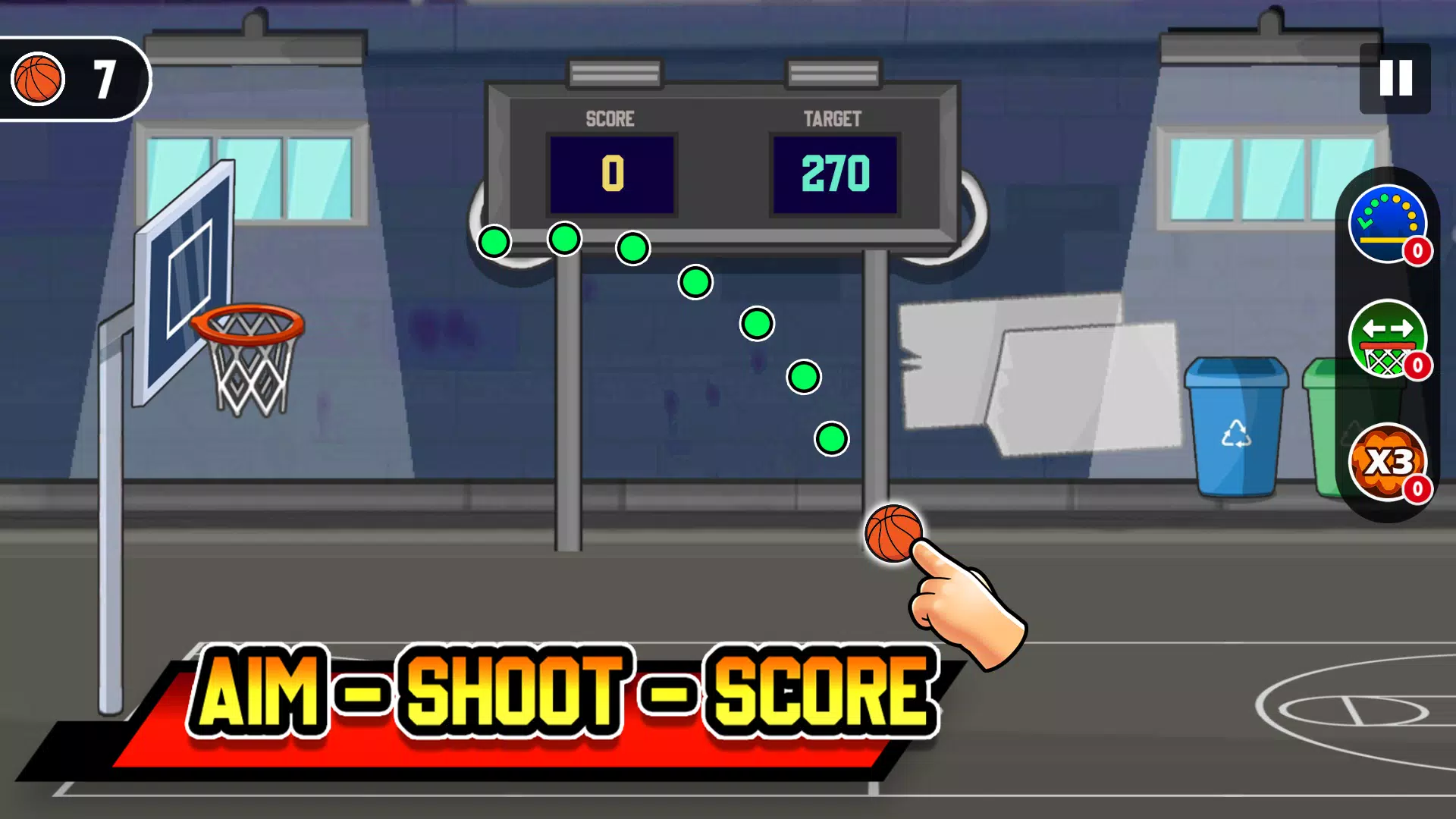 King of Basketball Shooting Screenshots