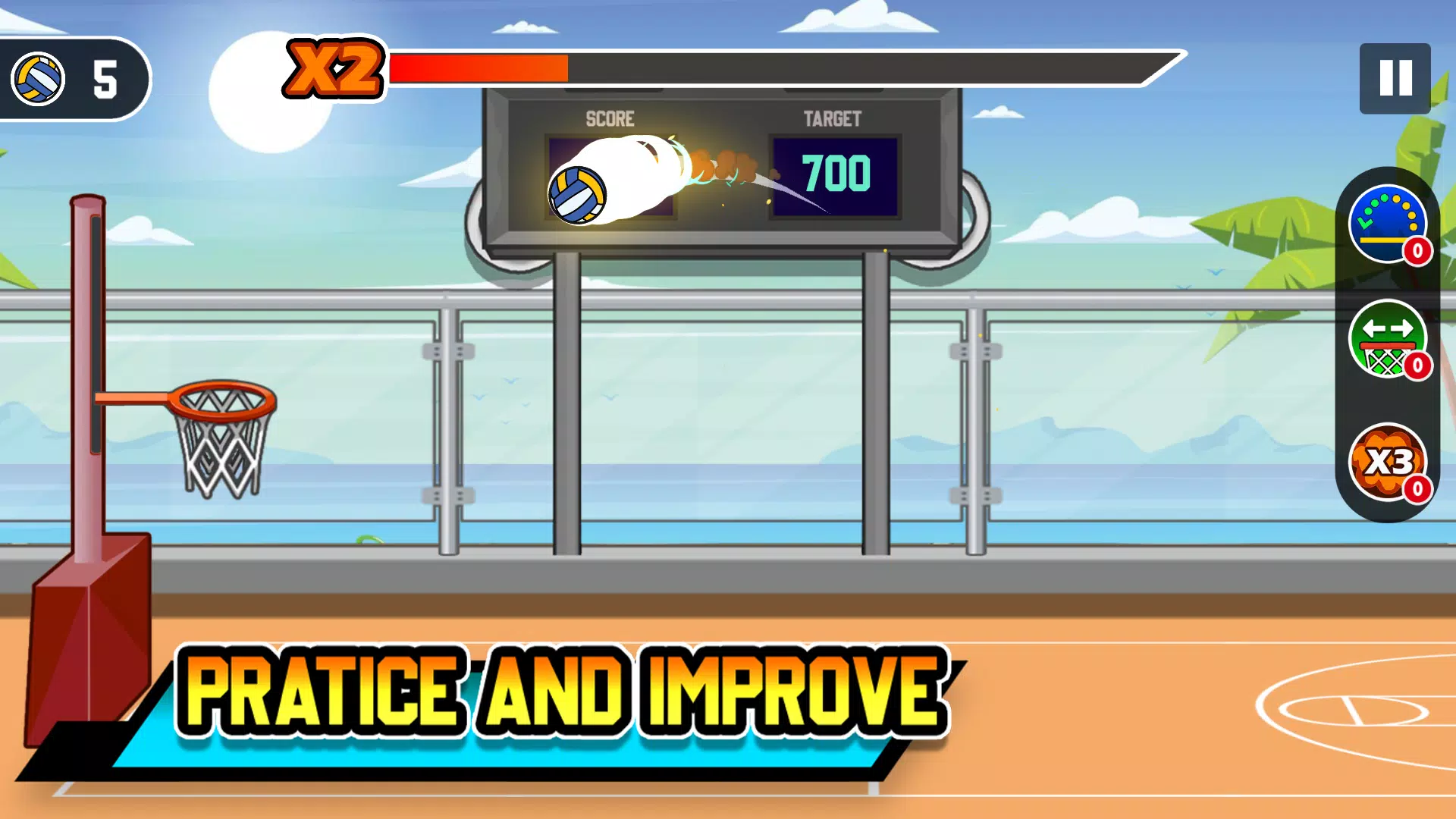 King of Basketball Shooting Screenshots