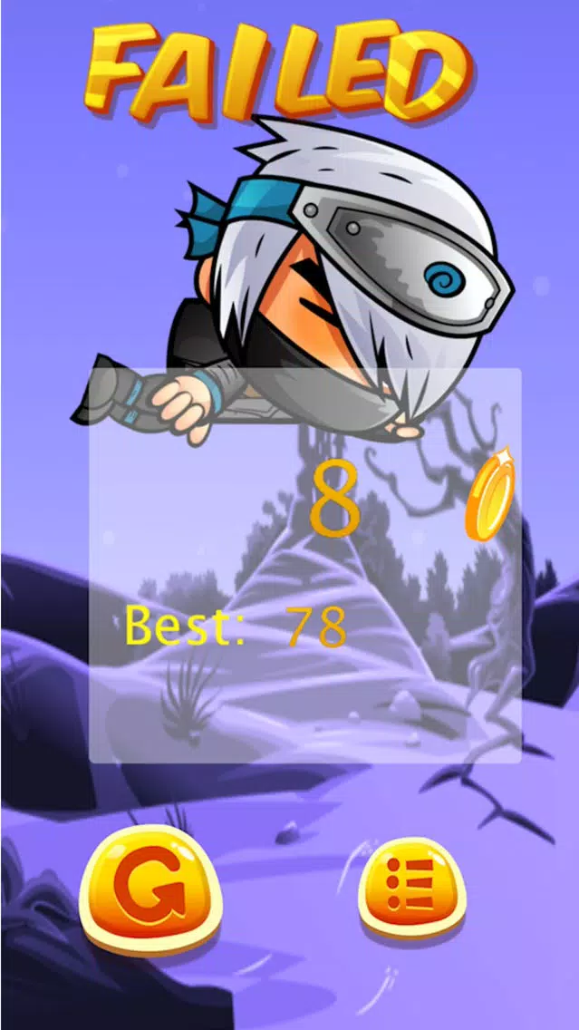 Capturas de tela do NINJA RUNNING JUMP