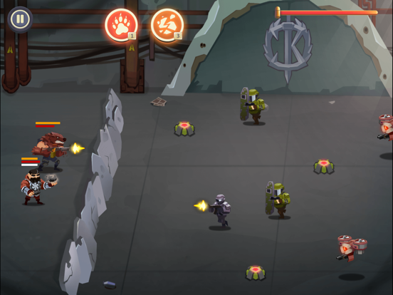 Tangkapan skrin Guardians: On the defence of freedom iPad 