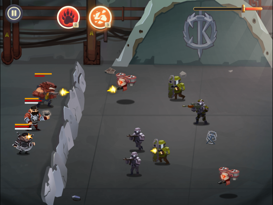 Tangkapan skrin Guardians: On the defence of freedom iPad 