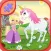 Princess And Pink horse Jigsaw Puzzles Games