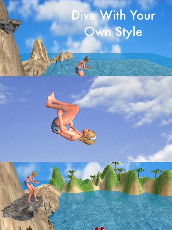 Hill Flip Dive iPad Screenshots