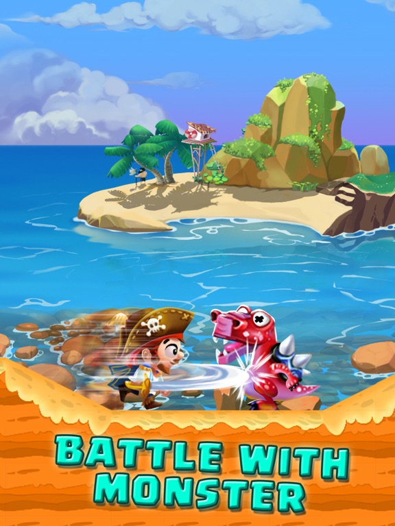 Pirate Tales - Adventure of Jack to Carebbean iPad 應用截圖