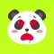 Panda Cartoon Stickers