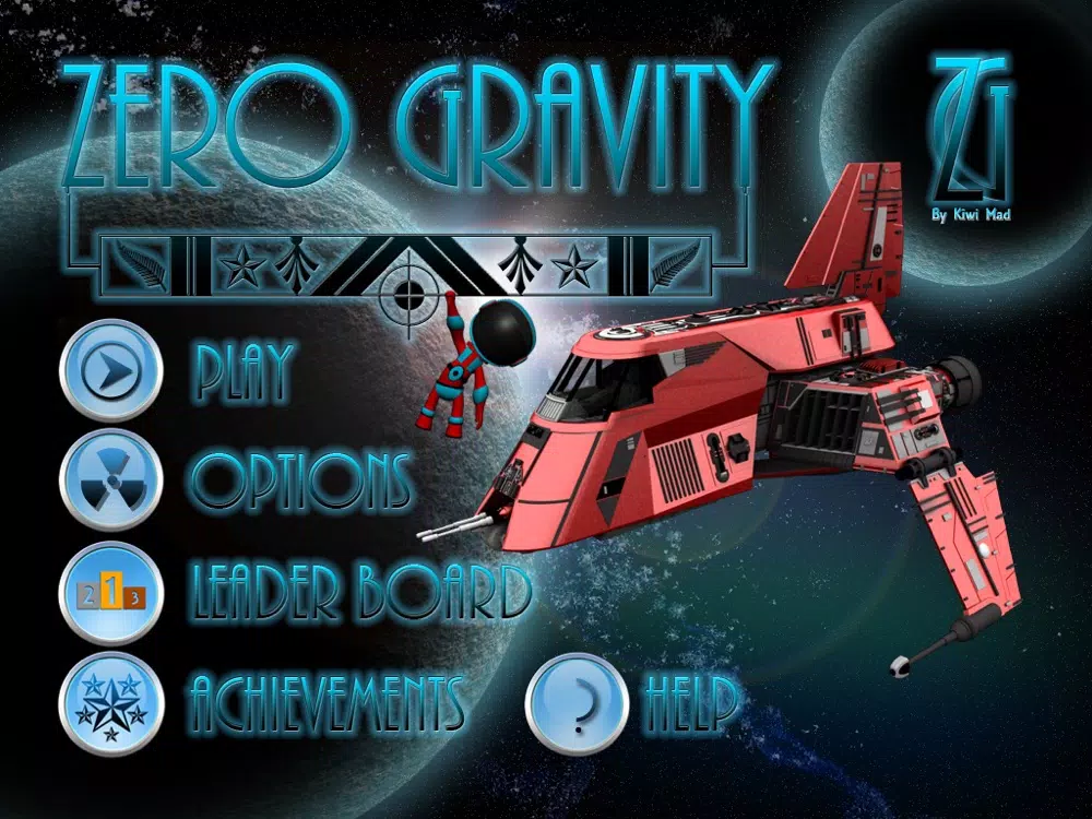 Zero Gravity Lite iPad  スクリーンショット