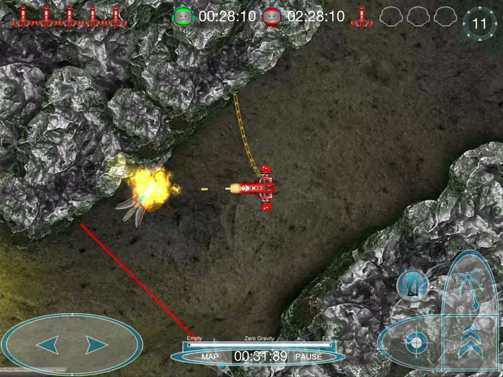 Zero Gravity Lite iPad  スクリーンショット