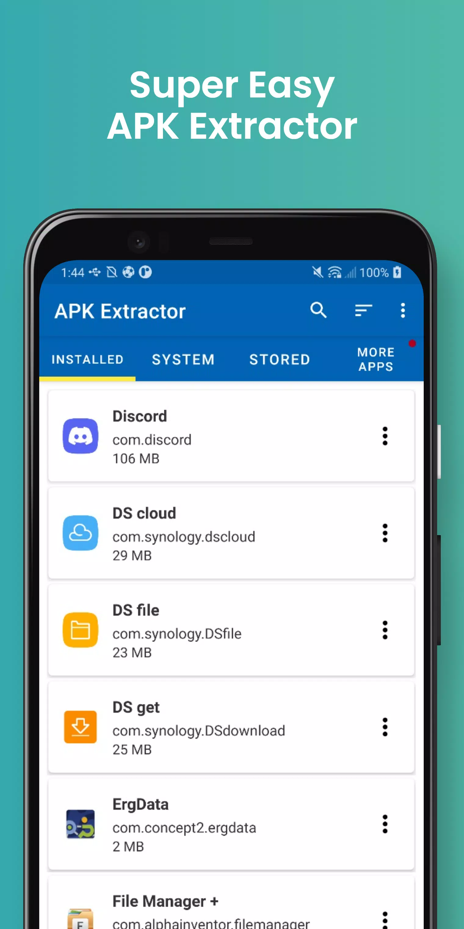 APK Extractor Screenshots