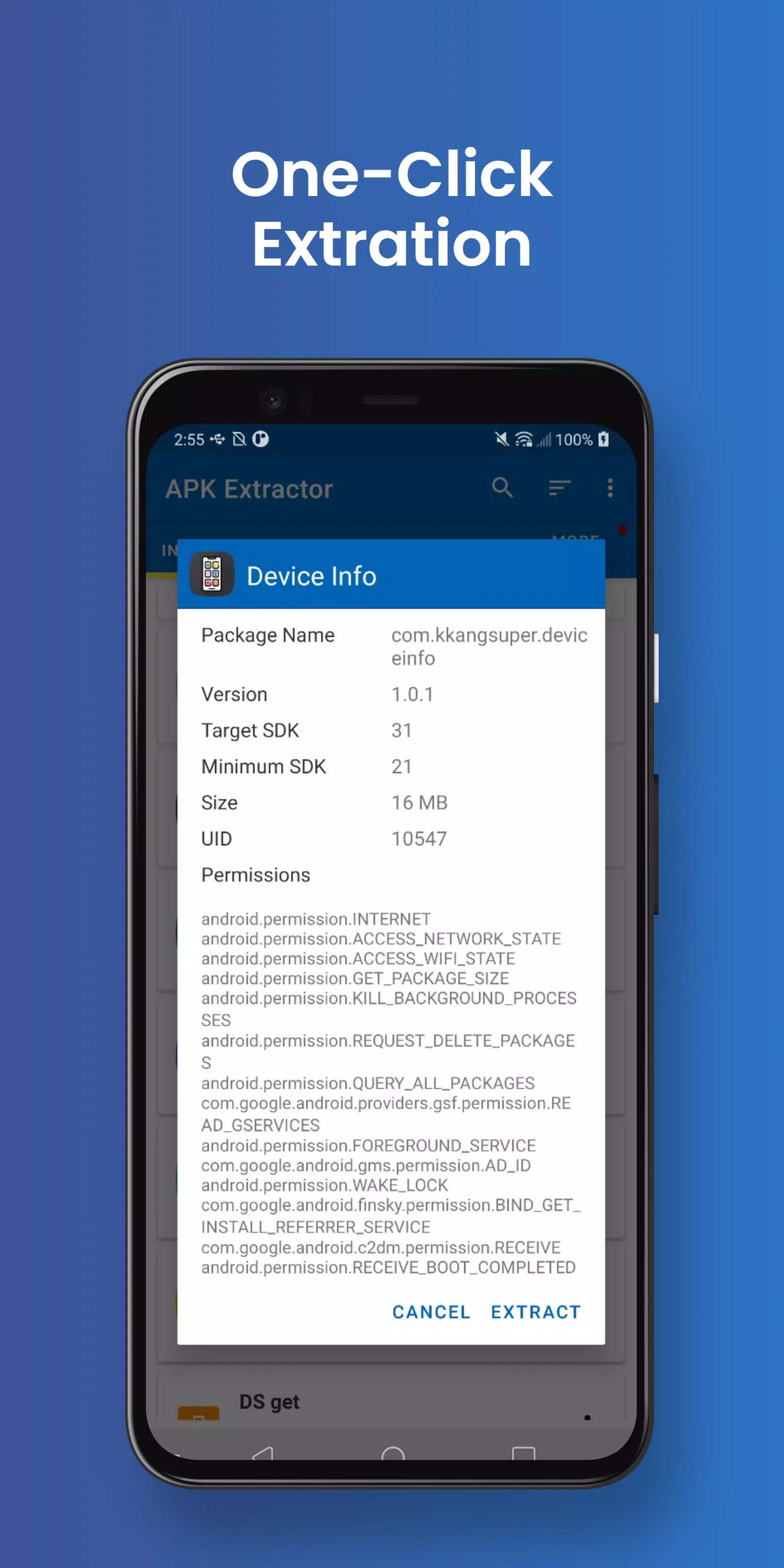 APK Extractor Screenshots