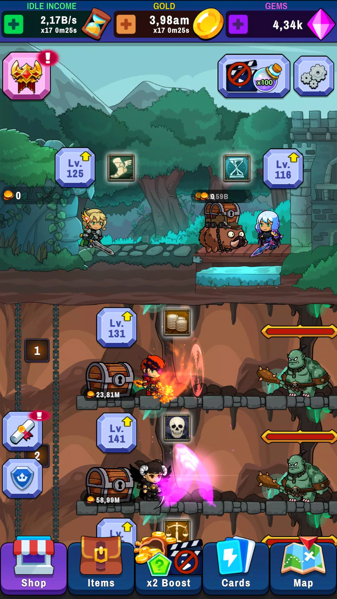 Idle Dungeon Tycoon Screenshots