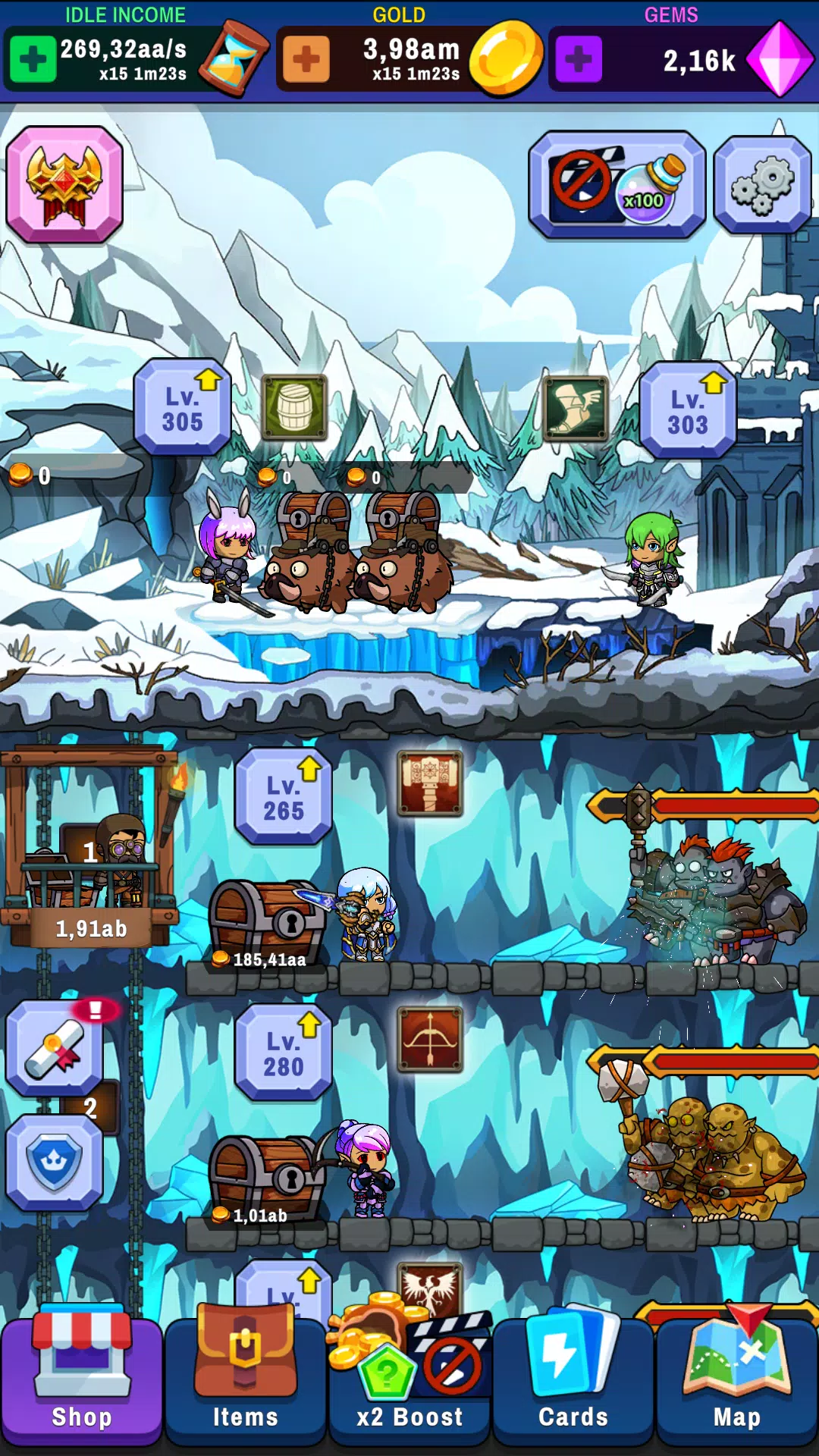 Idle Dungeon Tycoon Screenshots