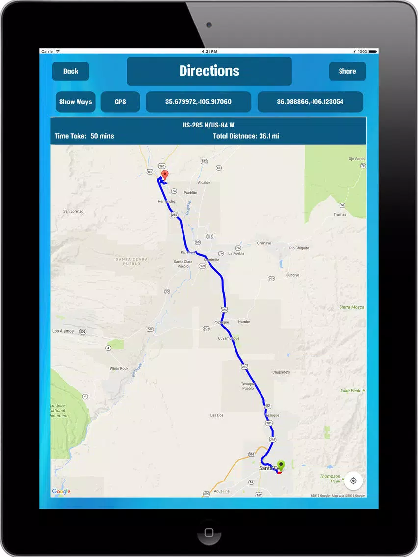 Santa Fe USA, Tourist Attractions around the City iPad Screenshots