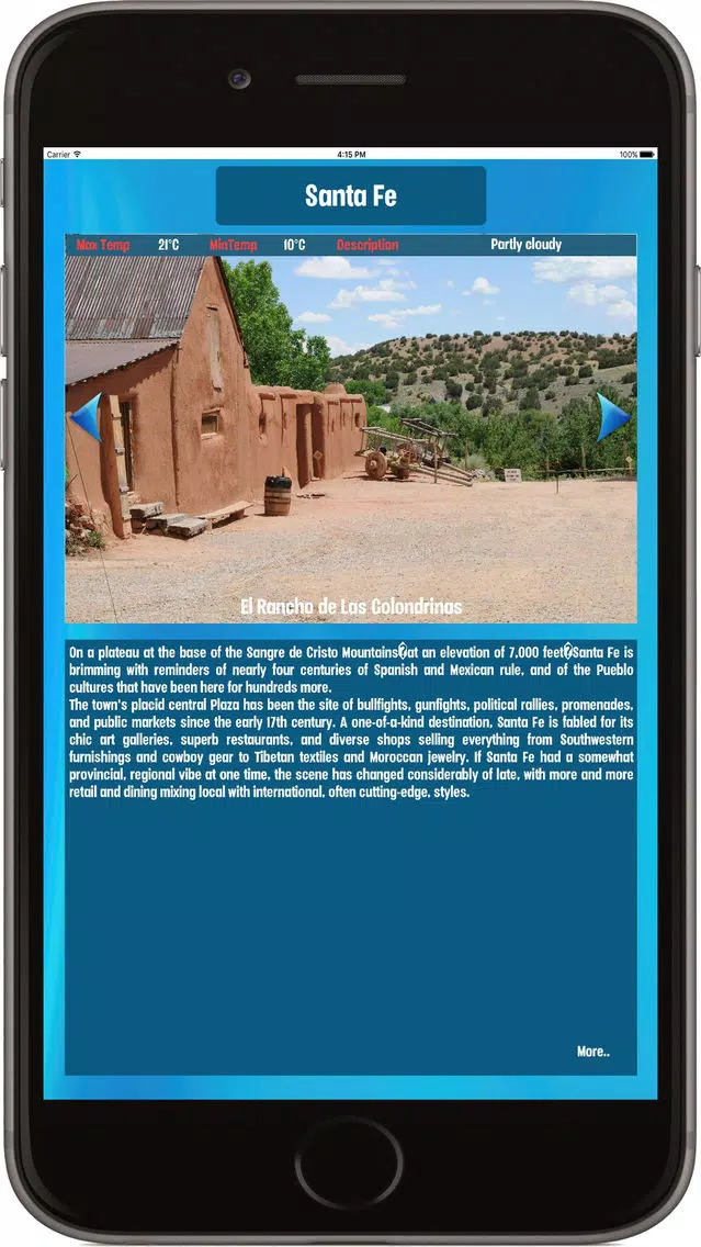 Santa Fe USA, Tourist Attractions around the City Screenshots