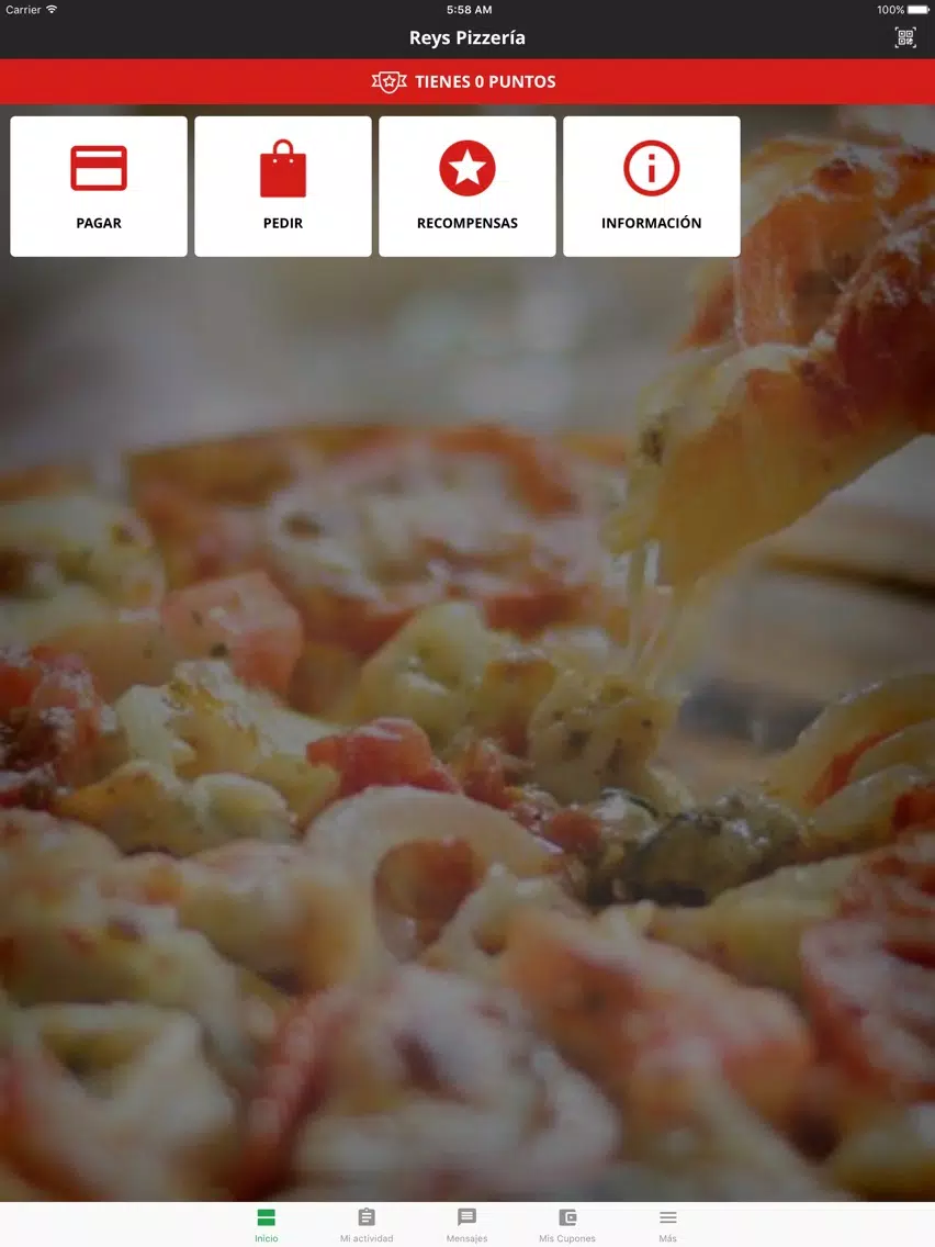 Reys Pizzería iPad Screenshots