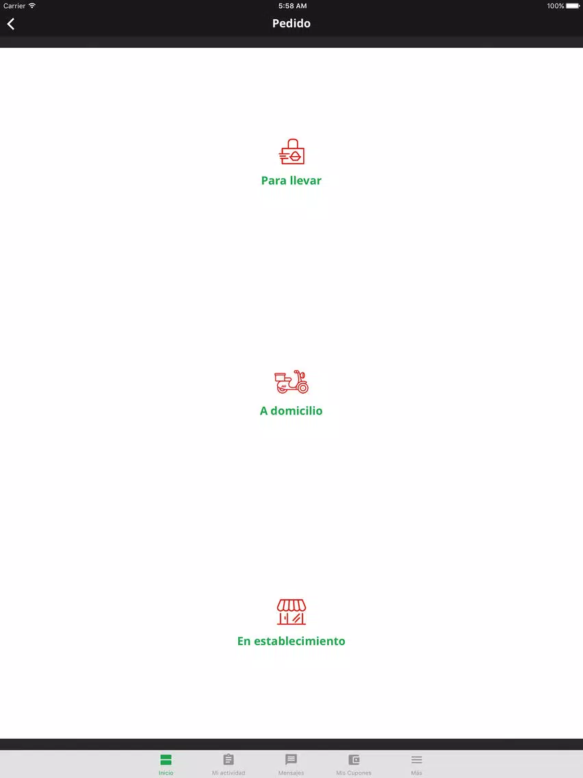 Reys Pizzería iPad Screenshots