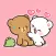 Adorable Milk Mocha Stickers