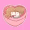 Centilia & Raei Cuddle Sticker