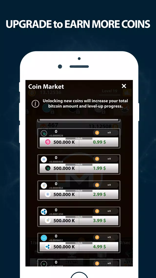 HODL - Bitcoin Simulator Ekran Görüntüleri