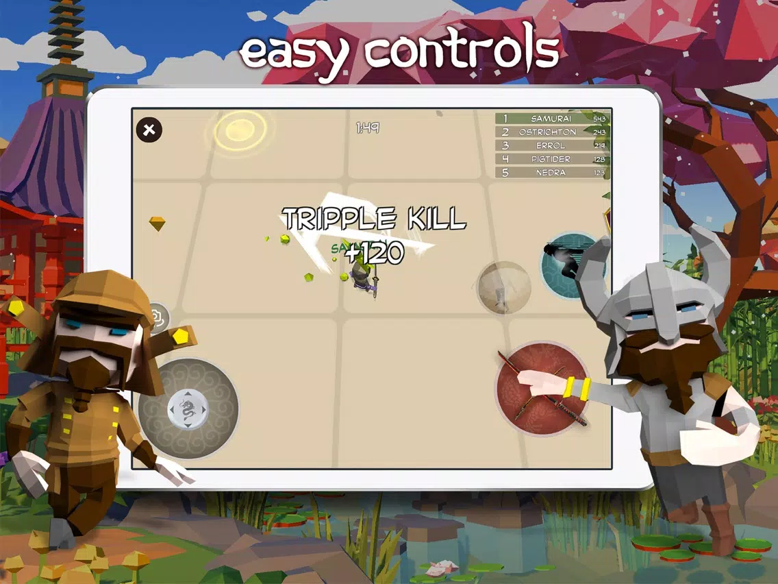 Samurai.io - Sword Master iPad  Screenshots