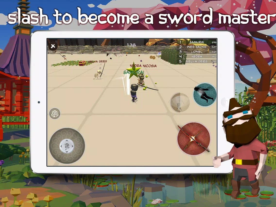 Samurai.io - Sword Master iPad  Screenshots