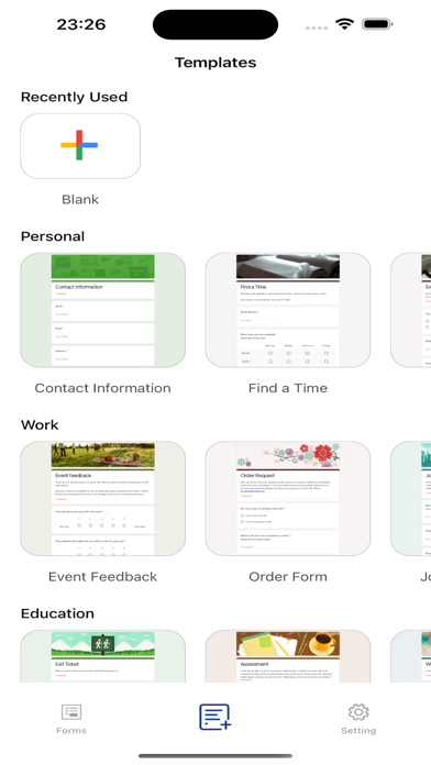 GG Forms Manager Screenshots