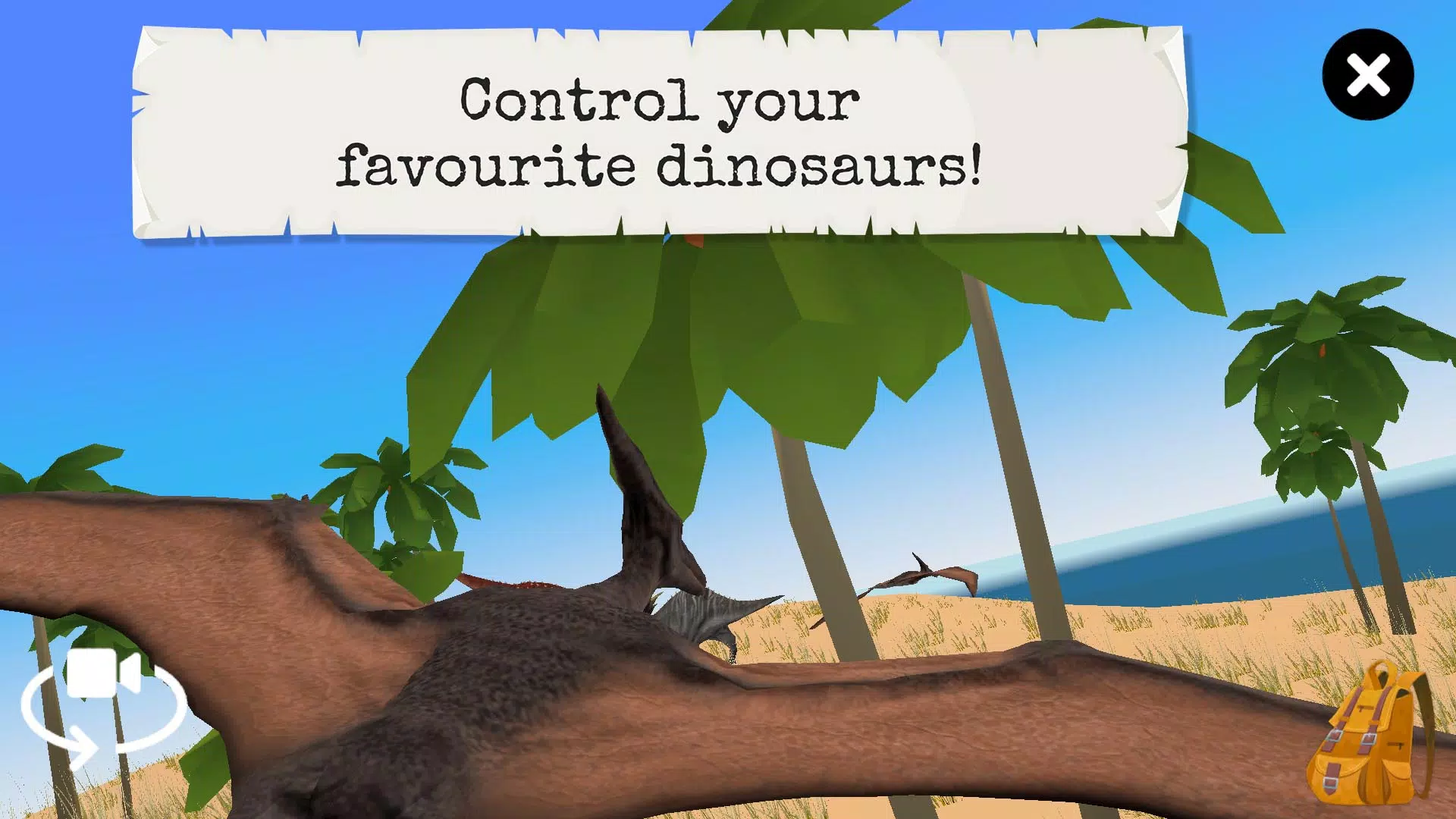 Dinosaur VR Educational Game Screenshots
