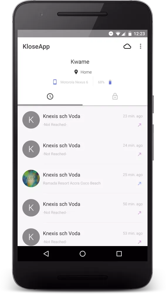 KloseApp Screenshots