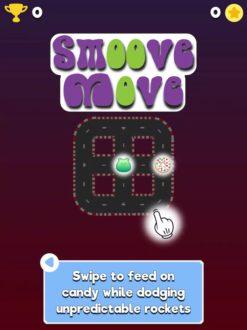Tangkapan layar Smoove Move iPad 