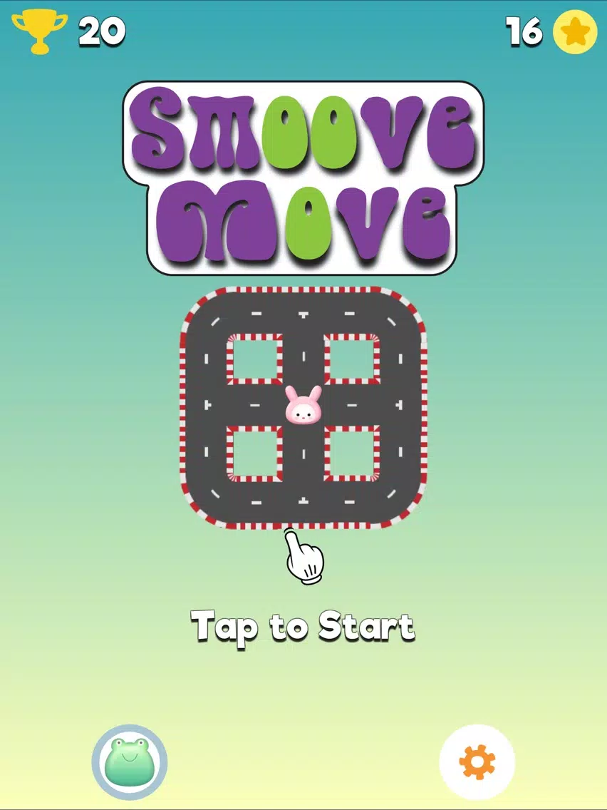 Tangkapan layar Smoove Move iPad 