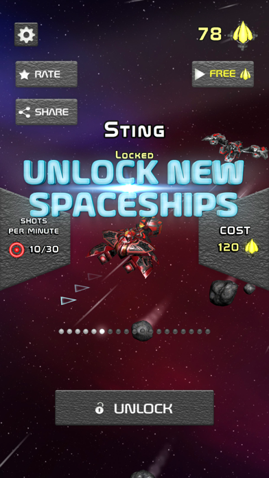 Asteroid Crash スクリーンショット