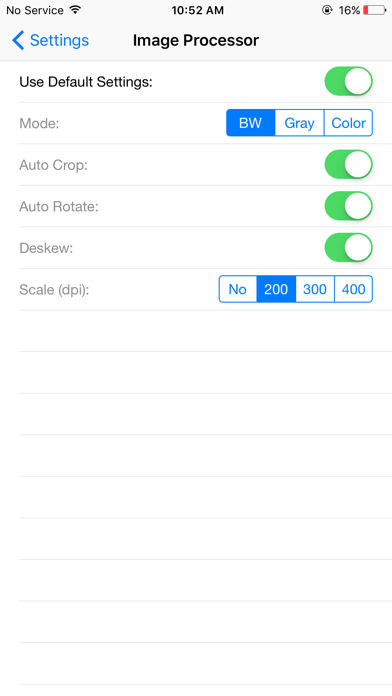 MobileImage Capture SDK Screenshots