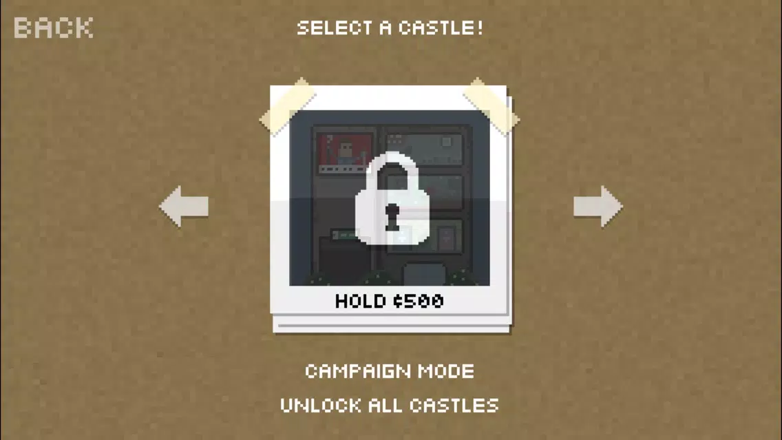 Pixel Warrior: castle defence and roguelike hybrid Screenshots