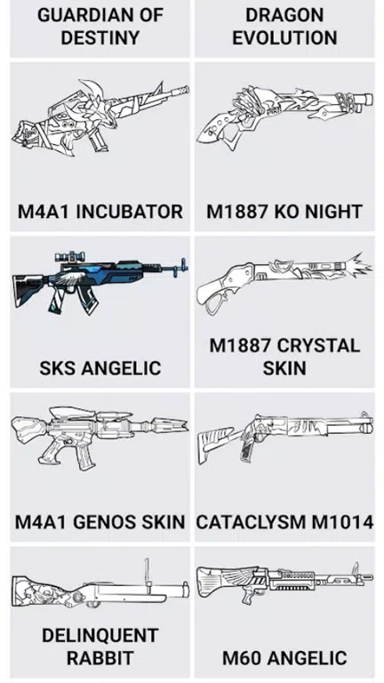 How to draw Fire weapons Screenshots