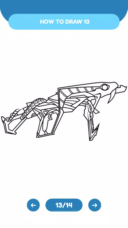 How to draw Fire weapons Screenshots