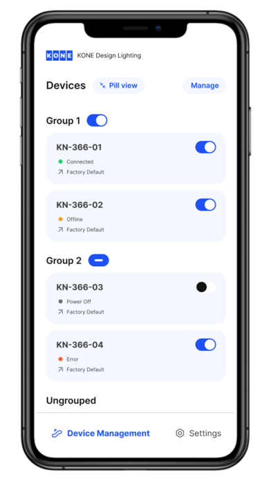 KONE Design Lighting Screenshots