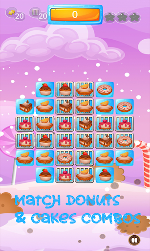 Donut Cake Mania Match Screenshots