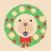 Christmas Stickers Chow Chow