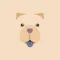 Peach the Chow Chow Stickers