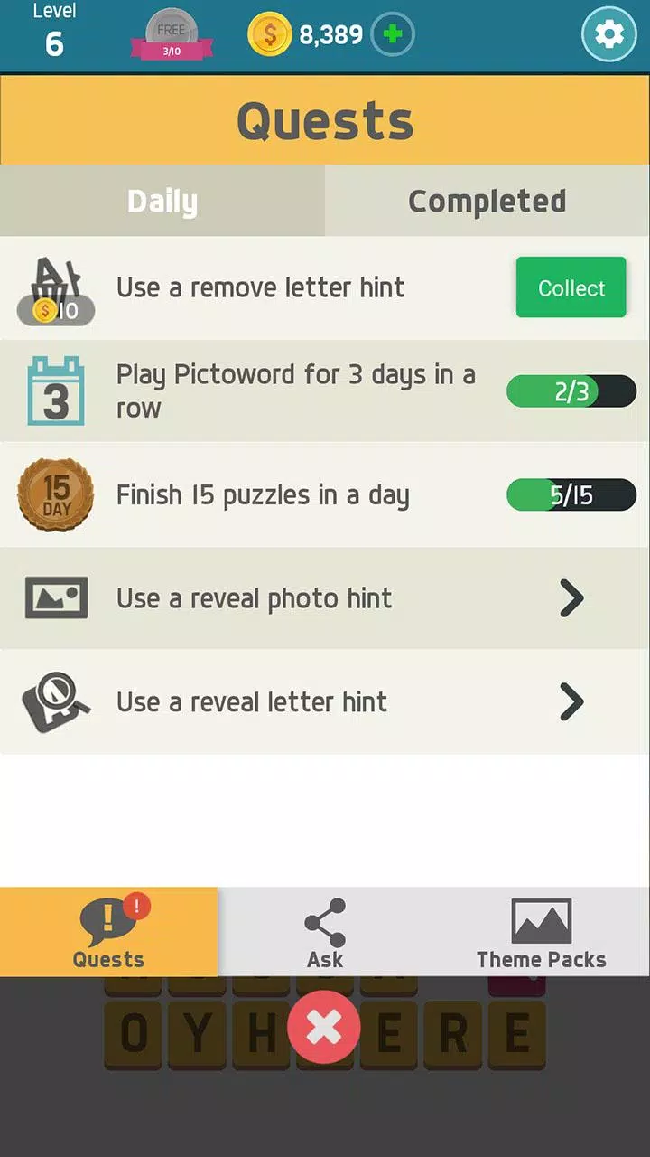 Pictoword Screenshots