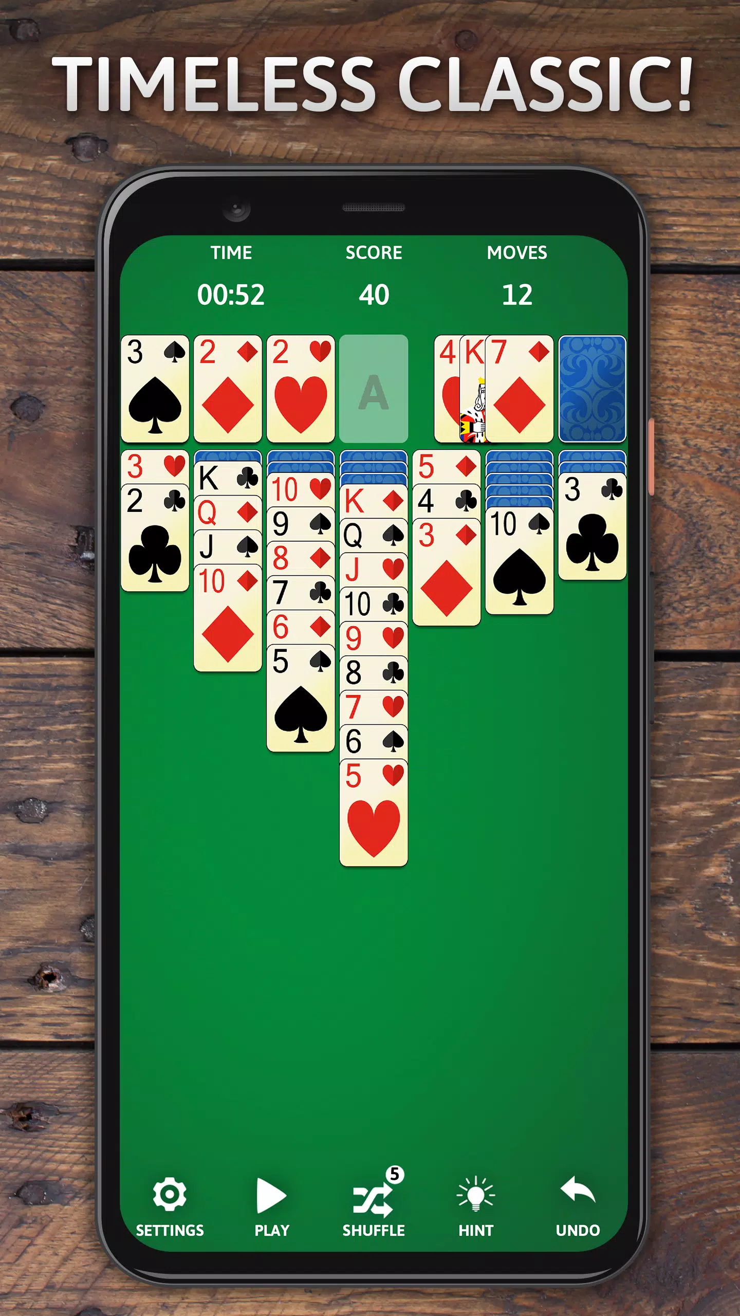 Solitaire Classic Era Games Screenshots