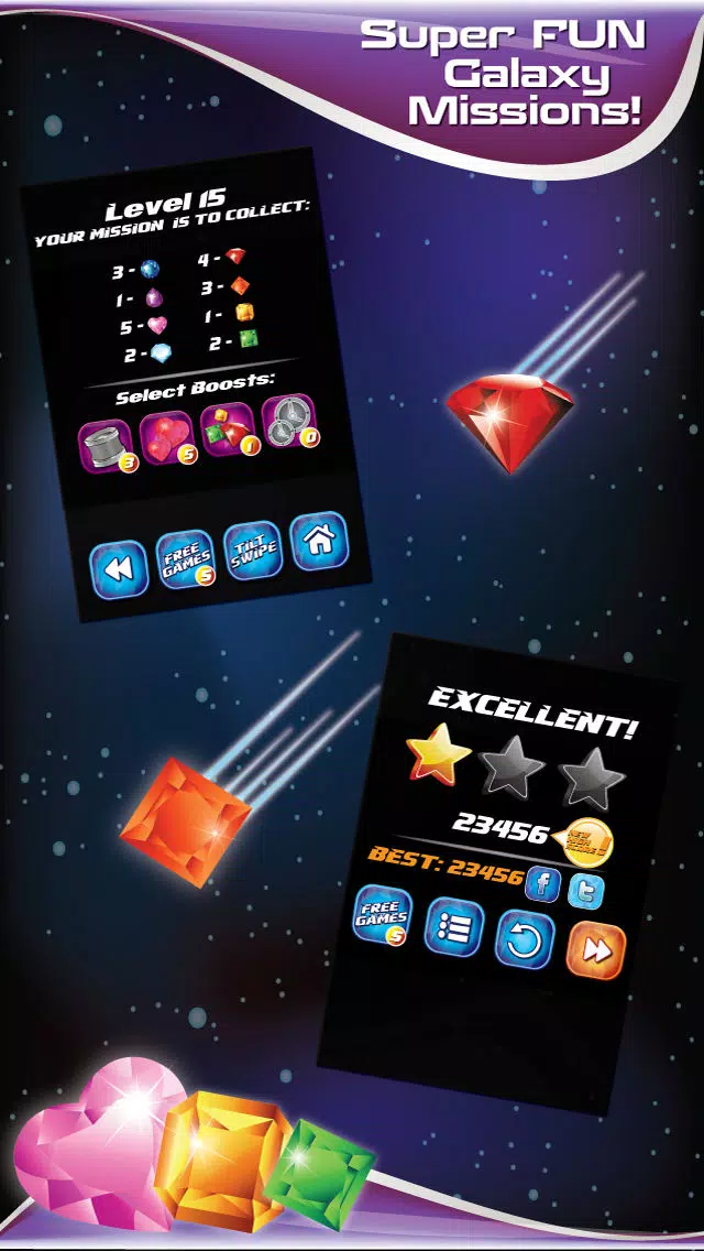Jewels of the Galaxy Pro Screenshots