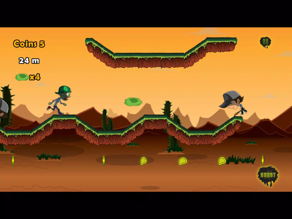 Tangkapan layar Zombies Rights to Die iPad 