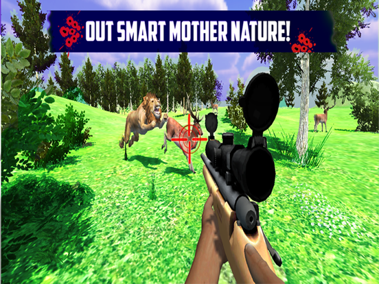 Deer Hunting Game : Best Deer Hunter in Jungle Sniper Game of 2016 iPad Screenshots