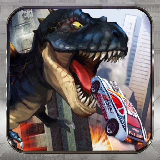 Dinosaur Attack:Car Racing Dinosaur Attack:Car Racing