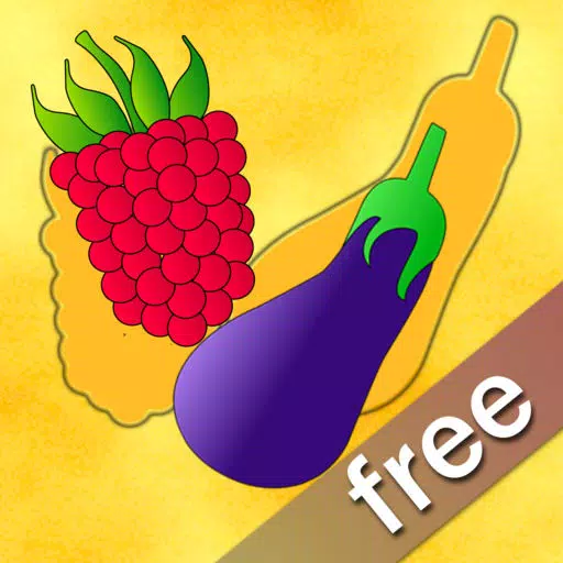 Shape Puzzle Fruits and Veggies Shape Puzzle Fruits and Veggies