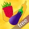 Shape Puzzle Fruits and Veggies