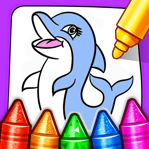 Coloring Dolphins and Sharks